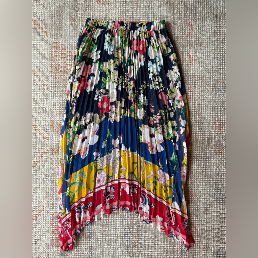 Anthropologie Floral Skirt